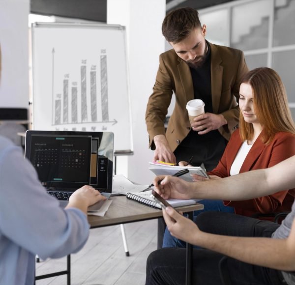 different-coworkers-having-work-meeting